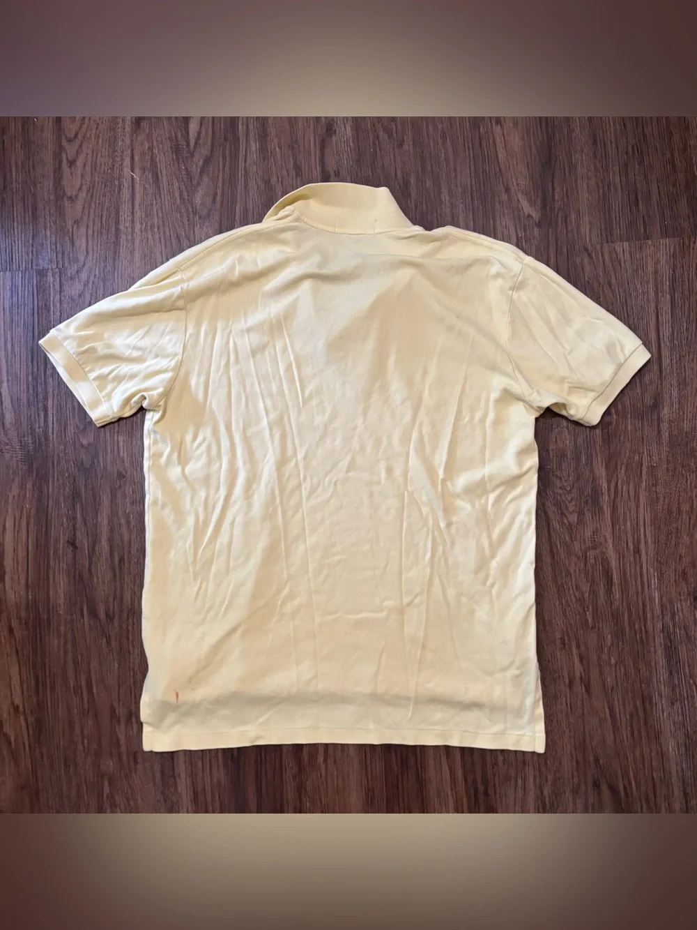 Vintage Polo Ralph Lauren Sunny Yellow Pony Polo Shirt Men’s M Preppy